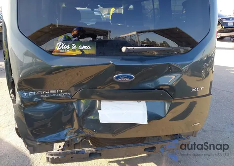 2017 Ford Transit Connect Xlt z USA, uszkodzony, nr VIN NM0GE9F74H1332342